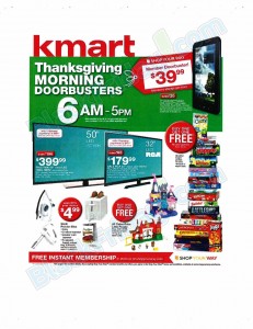 Kmart Black Friday Ad 2013