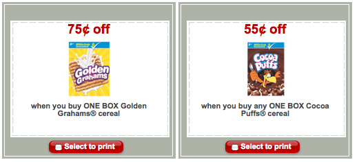 target coupons 2011. There are a few new coupons on