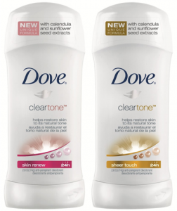 Dove Clear tone Deodorant