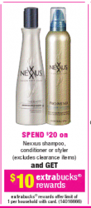 Nexxus coupon