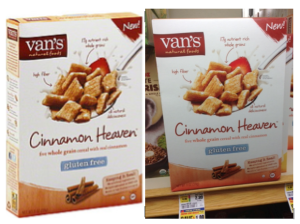 Van's Cereal Coupon