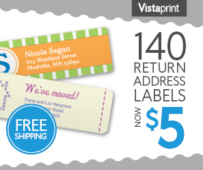 Address Labels Deal