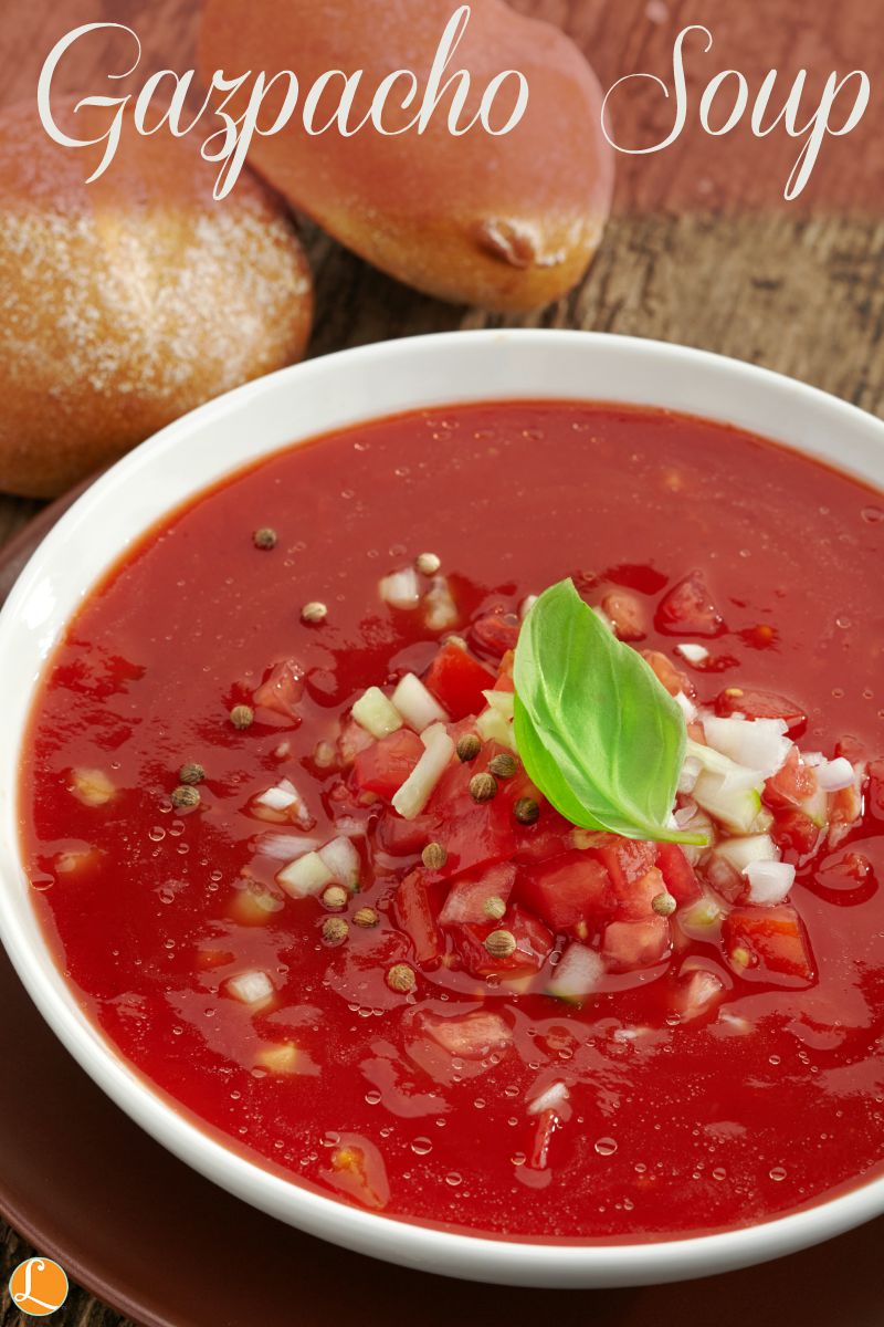 Gazpacho Soup Recipe - Healthy & refreshing -Living Rich With Coupons®