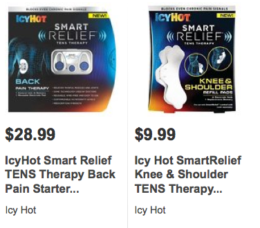 Icy Hot Smart Relief Tens Therapy Knee & Shoulder Pain Therapy
