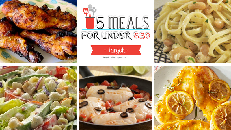 5 Meals for Under $30 at Target