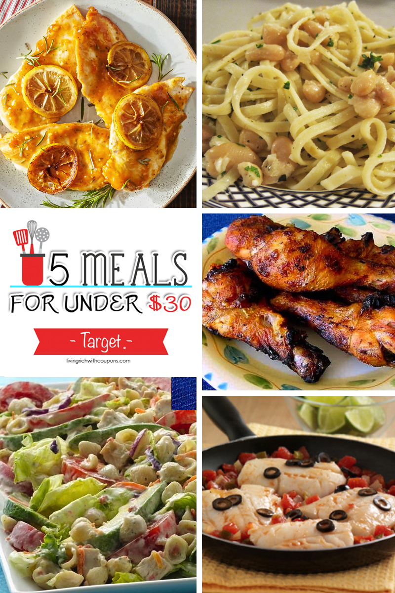 5 Meals for Under $30 at Target