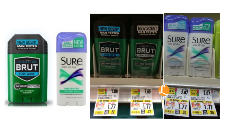 brut sure deo ShopRite