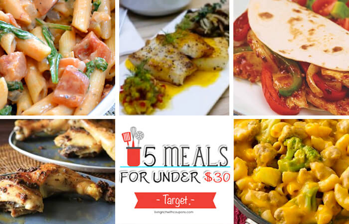 5 Meals for Under $30 at Target