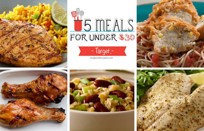 5 Meals for Under $30 at Target