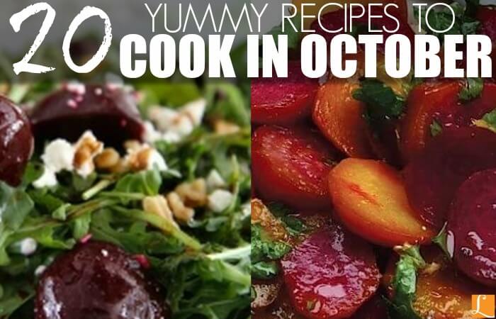 Recipes to cook in October