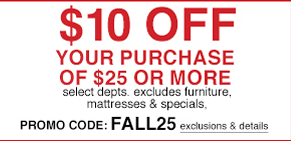 Macy's Coupon: $10 off $25 or more In 