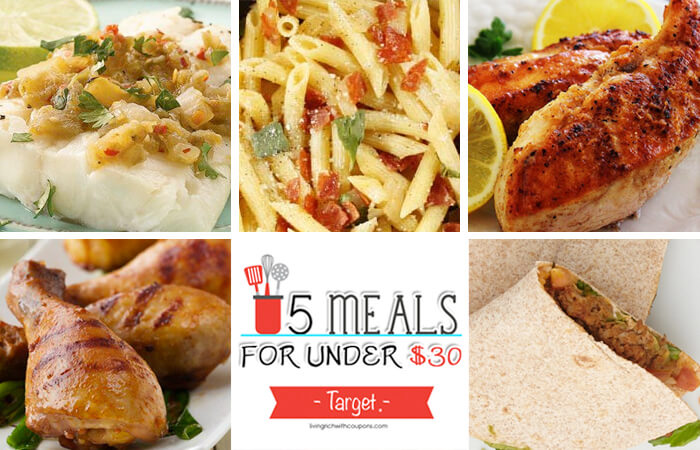 5 Meals for Under $30 at Target