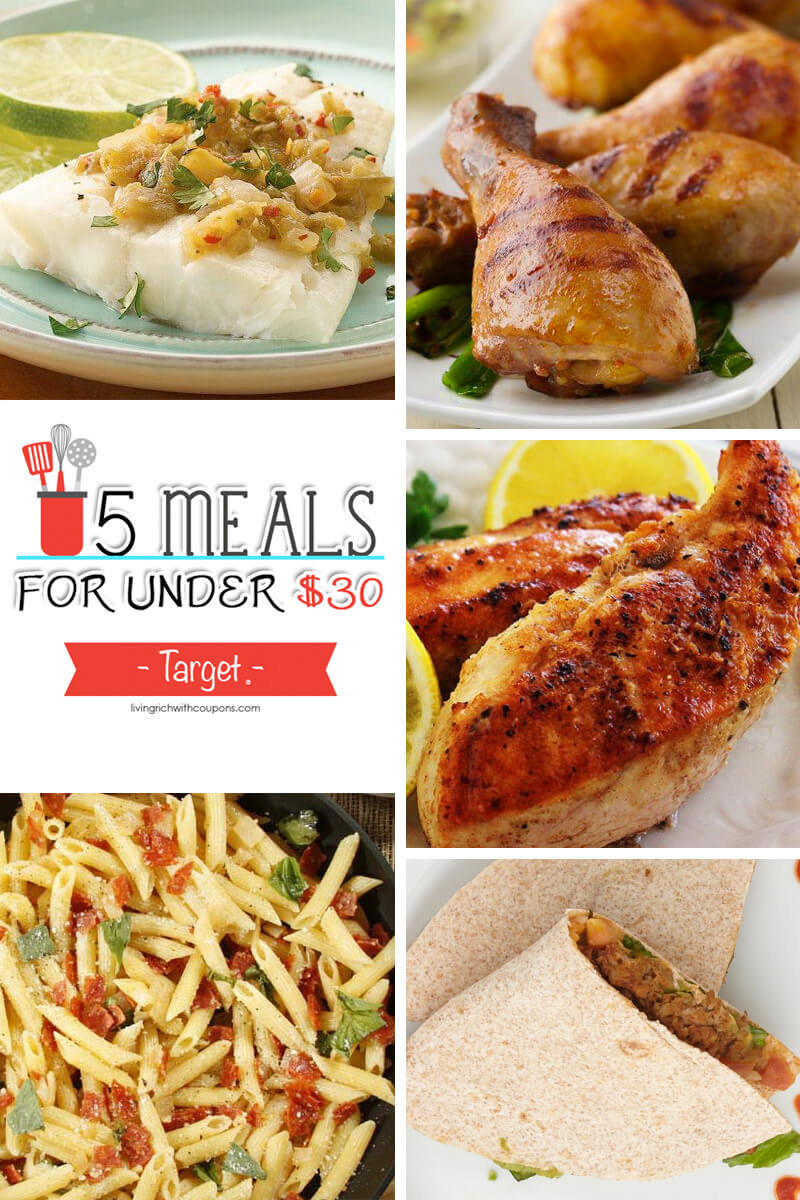 5 Meals for Under $30 at Target