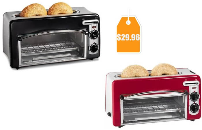 Hamilton Beach Toastation 2-in-1 2-Slice Toaster & Oven $29.96 (Orig.  $49.99)