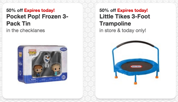 New 50 Off Little Tikes Trampoline Pocket Pop Frozen Tin Target Cartwheel Offers Today Only Living Rich With Coupons