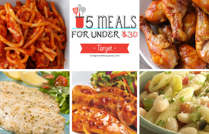 5 Meals for Under $30 at Target