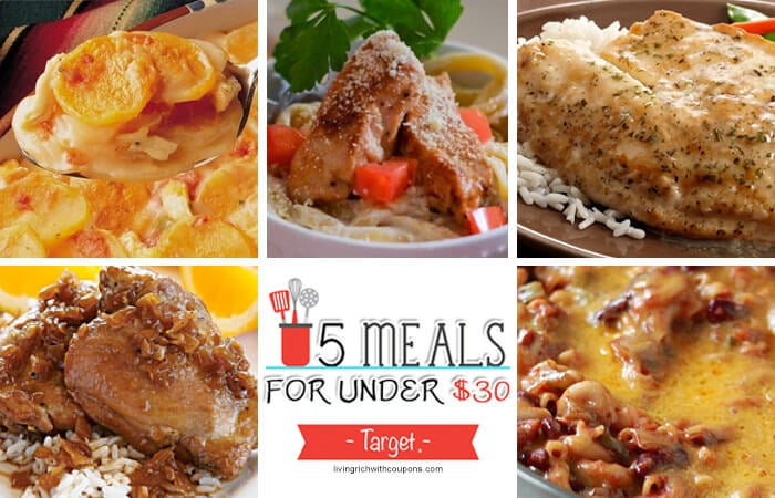 5 Meals for Under $30 at Target