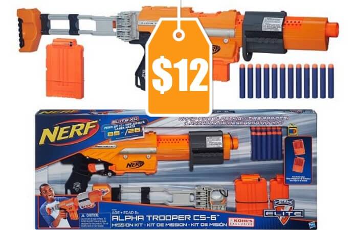 Nerf Elite Alpha Trooper CS-6 Mission Kit: 2 for $24 (Reg. $44.99 | Living Rich With Coupons®