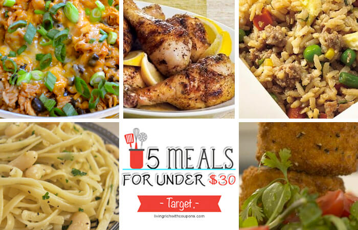 5 Meals for Under $30 at Target