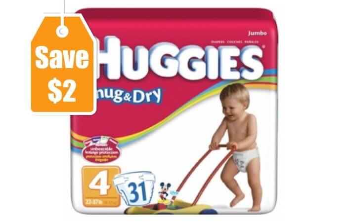 New $2/1 Huggies Diapers Coupon   Deals at CVS Target More Living