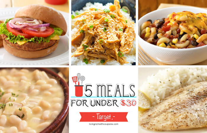 5 Meals for Under $30 at Target