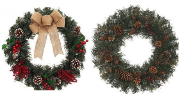 Huge Discounts on Artificial Christmas Wreaths at Home Depot + Free Shipping | Living Rich With