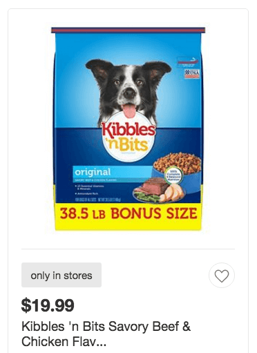 kibbles and bits $3 coupon