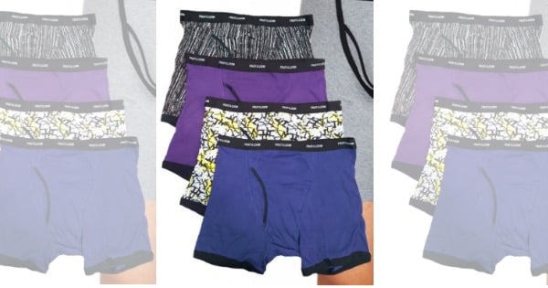 fruit of the loom boxer shorts 100 cotton