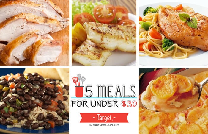 5 Meals for Under $30 at Target