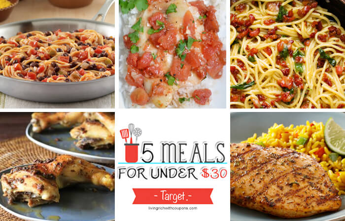 5 Meals for Under $30 at Target