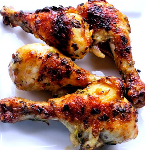 Colombian-Style Roasted Chicken Legs