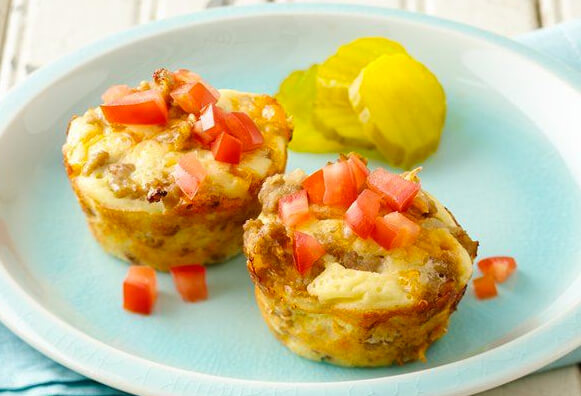 Mini Cheeseburger Pies