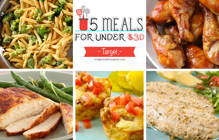 Free Weekly Meal Planning at Target