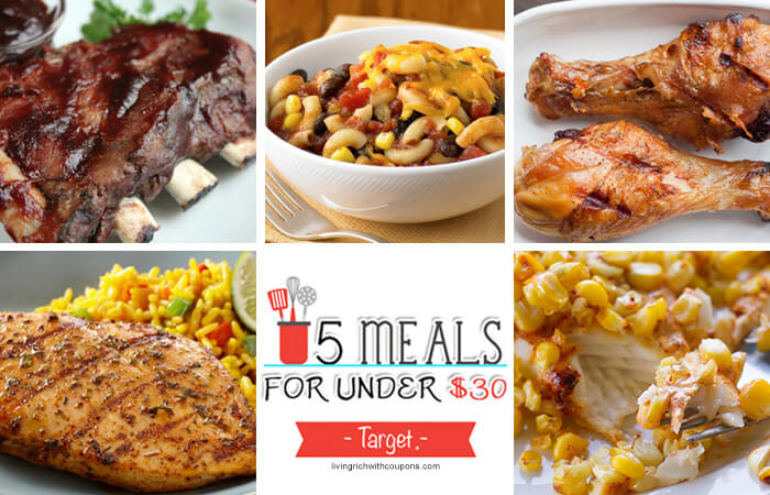 Free Weekly Meal Planning at Target