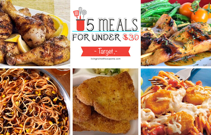 5 Meals for Under $30 at Target