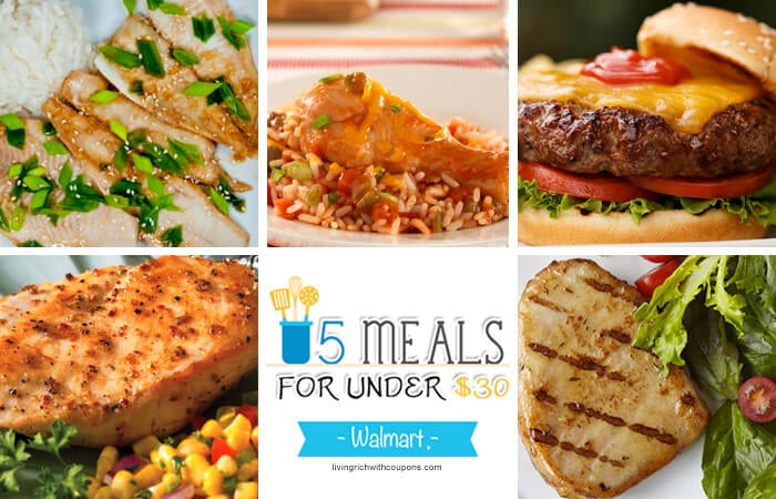 Free Weekly Meal Planning at Walmart