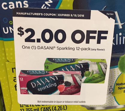 dasani coupon