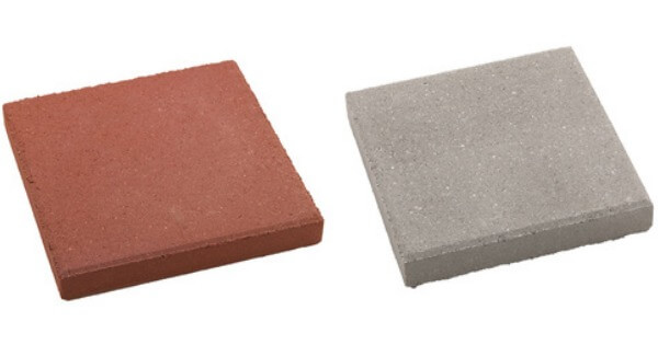 Red Square Concrete Patio Stone 12 In X 12 In 88 Reg 1 64