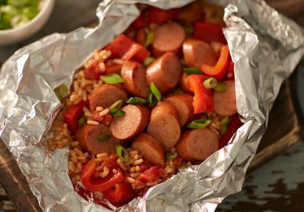 Cajun Sausage and Peppers