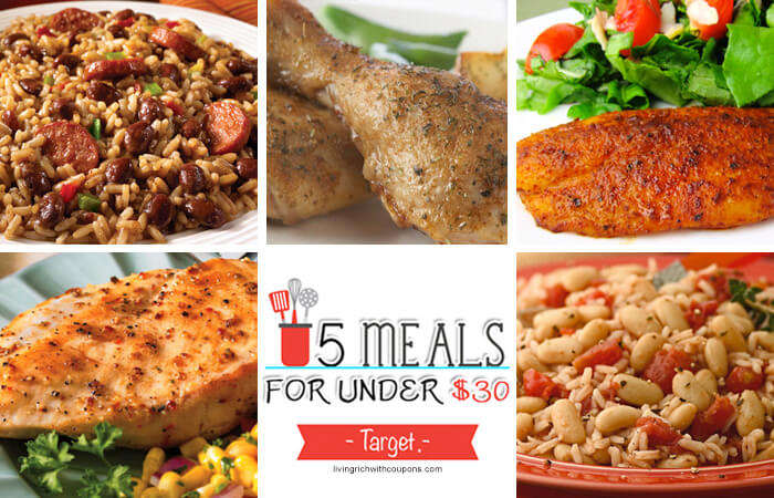 Free Weekly Meal Planning at Target