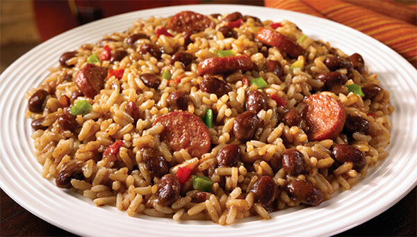 Uptown Red Beans and Rice with Turkey Sausage