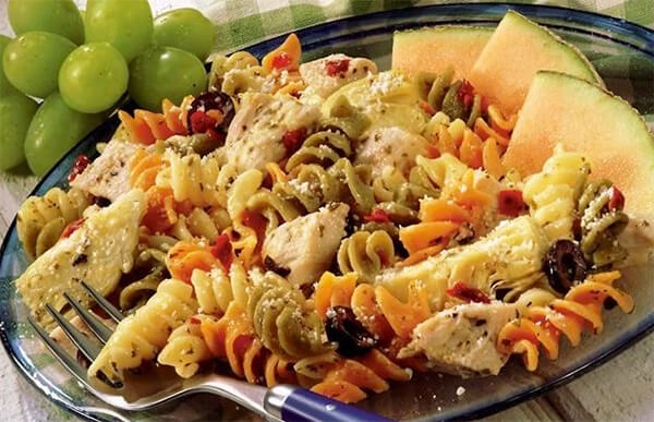 Dijon Chicken and Pasta Salad