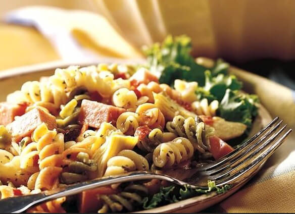 Dijon Ham and Pasta Salad