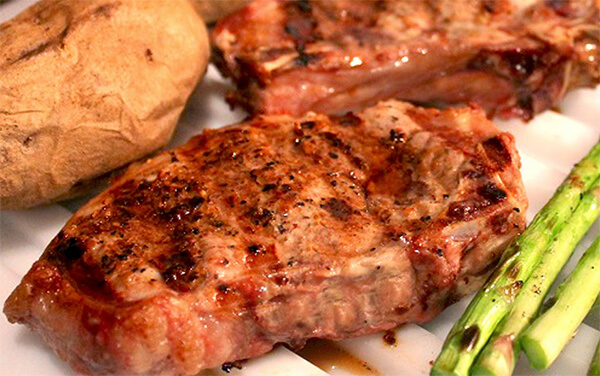 Spicy Grilled Pork Chops