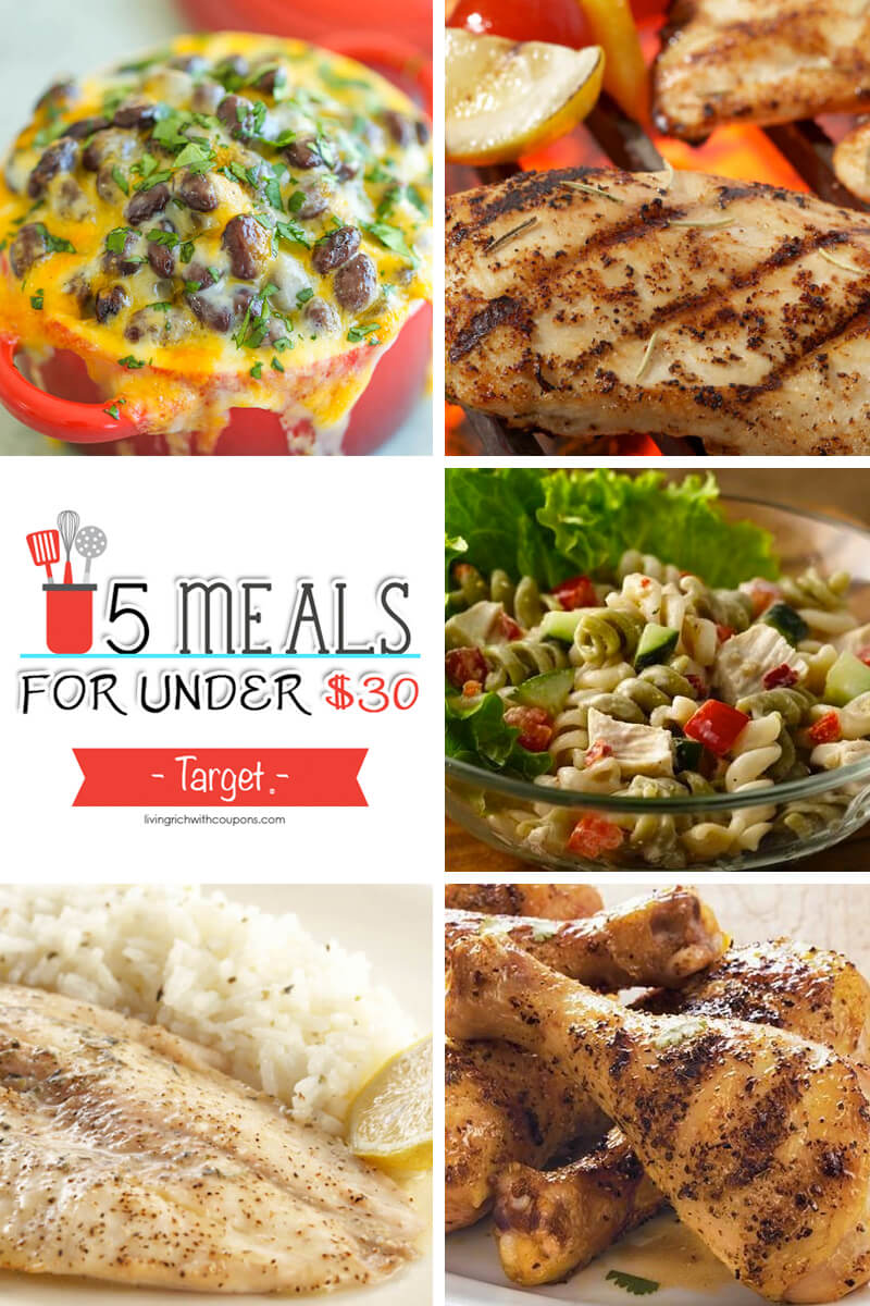 Free Weekly Meal Planning at Target