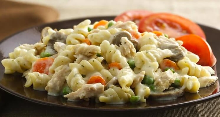 Creamy Tuna Primavera