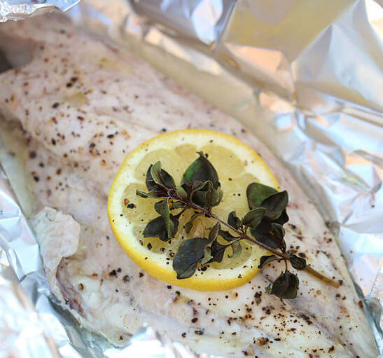 Fish Fillet in Foil Packets