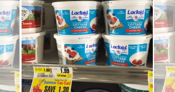 Lactaid Cottage Cheese Only 0 24 At Shoprite Living Rich With