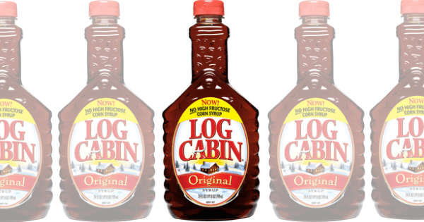 New 0 50 1 Log Cabin Syrup Coupon Lots Of Great Deals Living