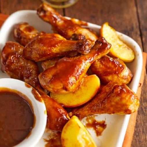 Peachy Barbecue Chicken